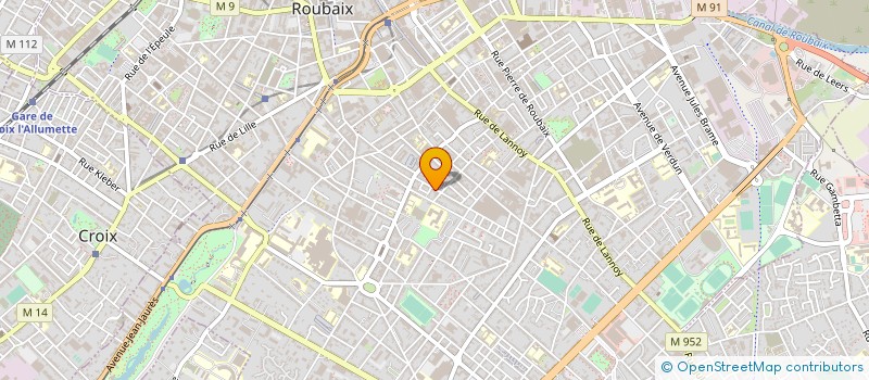 localisation de l'entreprise MONSIEUR DJEMEL MOULFI à ROUBAIX