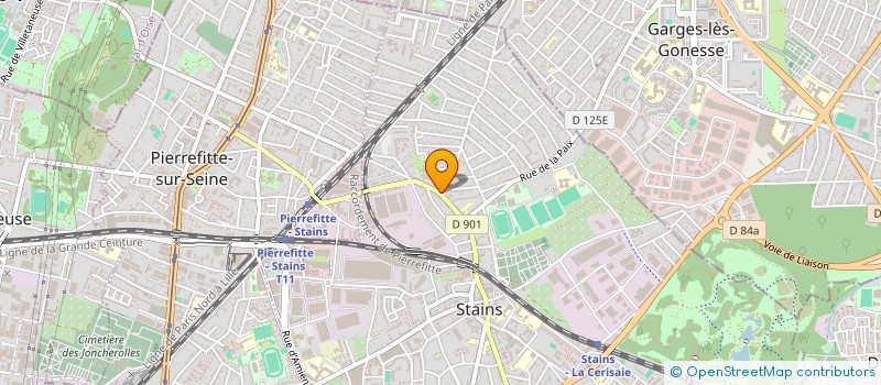 localisation de l'entreprise MONSIEUR DJEMEL SAIGHI à STAINS