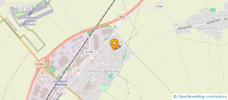 localisation de l'entreprise MONSIEUR DJEMIL GUSINAC à LE PLESSIS-BELLEVILLE