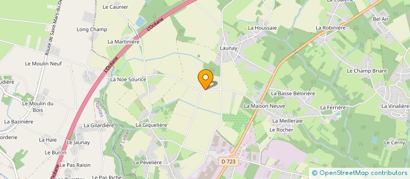 localisation de l'entreprise MONSIEUR DJEMOI SERROUH à LE CELLIER