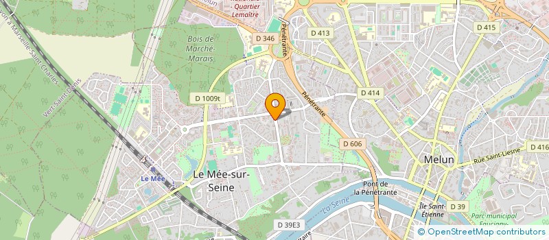 localisation de l'entreprise MONSIEUR DJEMOUI OUNIS  LE MEE-SUR-SEINE