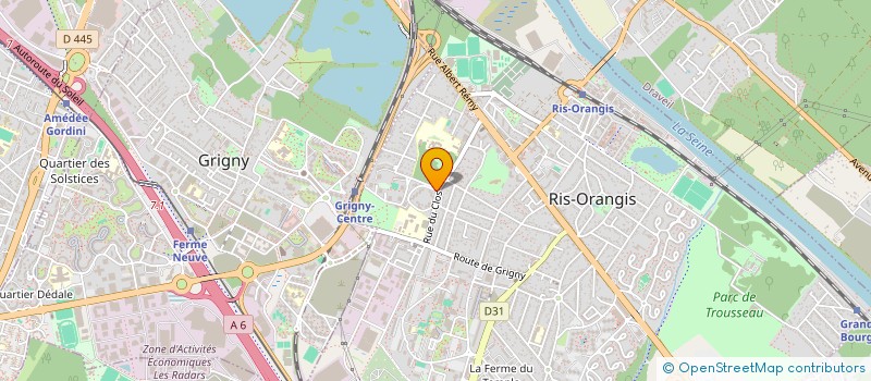 localisation de l'entreprise MONSIEUR DJESKINSY FRANCOIS à SOISY-SUR-SEINE