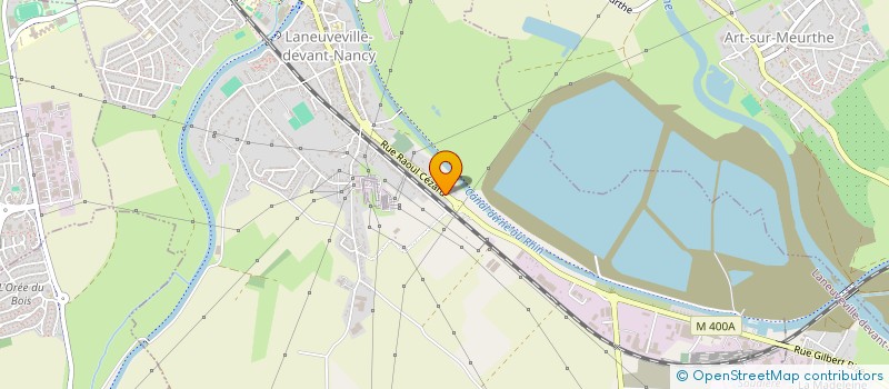localisation de l'entreprise MONSIEUR DJESSIE SARRAZIN  LANEUVEVILLE-DEVANT-NANCY