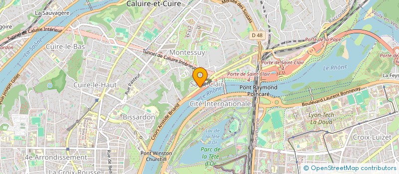 localisation de l'entreprise MONSIEUR DJESSIM AIDI  CALUIRE-ET-CUIRE