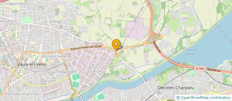 localisation de l'entreprise MONSIEUR DJESSIM AIT AISSA  VAULX-EN-VELIN