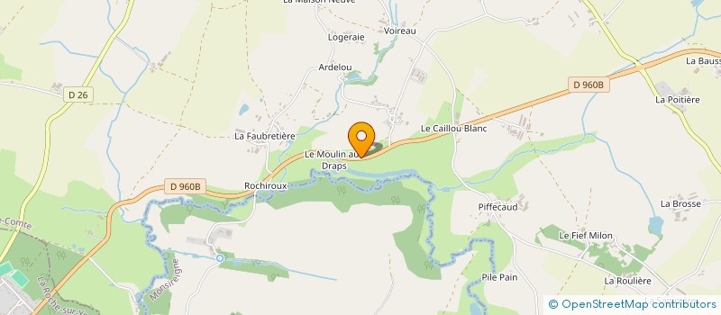 localisation de l'entreprise MONSIEUR DJESSY DROUET  LE BOUPERE