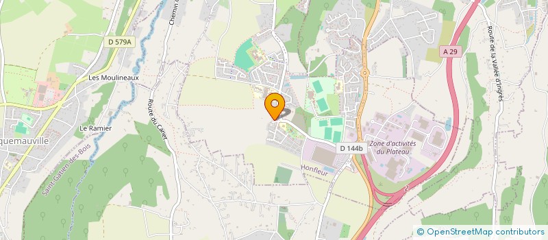 localisation de l'entreprise MONSIEUR DJESSY LEMYRE  HONFLEUR