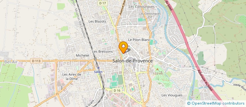 localisation de l'entreprise MONSIEUR DJESTEVAN LECLERQ  SALON-DE-PROVENCE