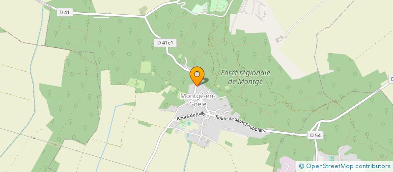 localisation de l'entreprise MONSIEUR DJHONSON JEAN à MONTGE-EN-GOELE