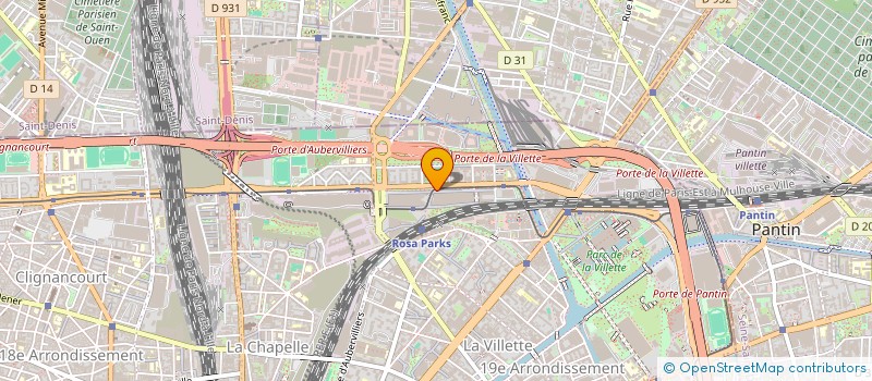 localisation de l'entreprise MONSIEUR DJIBA KOUROUMA  PARIS