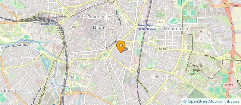 localisation de l'entreprise MONSIEUR DJIBIROU DIAWARA  DIJON