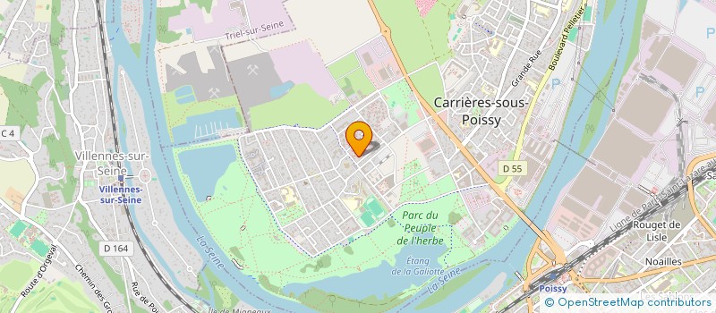 localisation de l'entreprise MONSIEUR DJIBRIL ALABY  CARRIERES-SOUS-POISSY