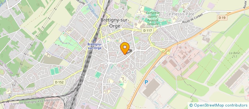 localisation de l'entreprise MONSIEUR DJIBRIL BA à BRETIGNY SUR ORGE