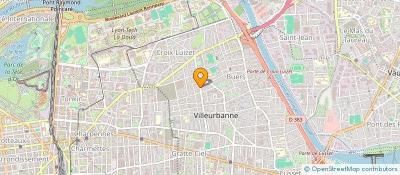 localisation de l'entreprise MONSIEUR DJIBRIL BA  VILLEURBANNE