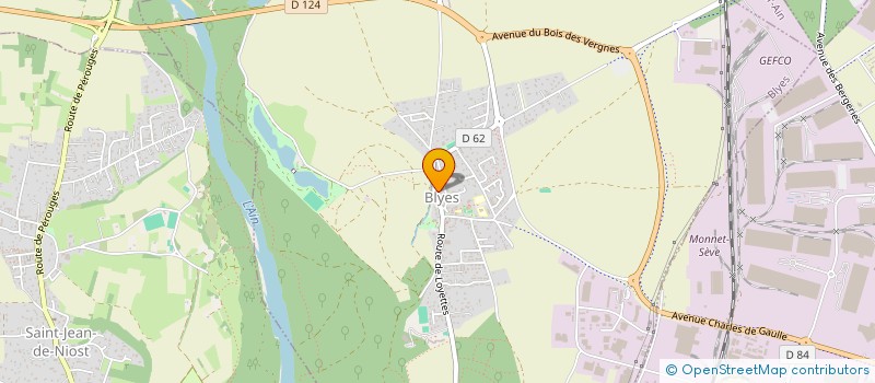 localisation de l'entreprise MONSIEUR DJIBRIL BELAZIZ  BLYES