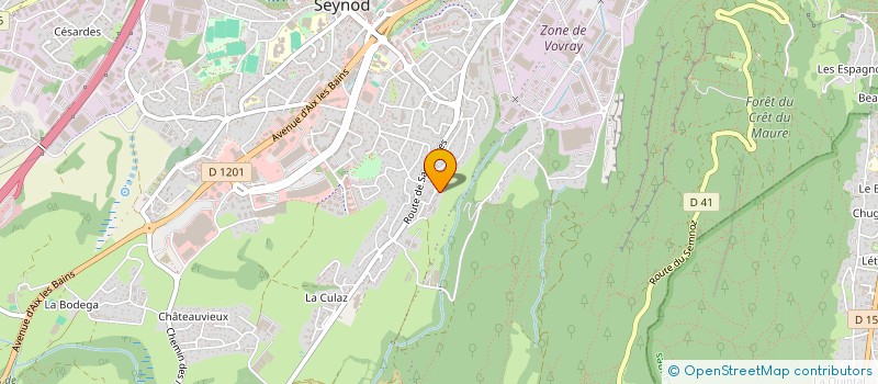 localisation de l'entreprise MONSIEUR DJIBRIL BENOUZZA  ANNECY