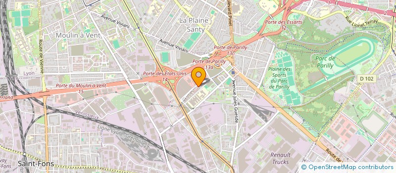 localisation de l'entreprise MONSIEUR DJIBRIL BOCCOVI  VENISSIEUX