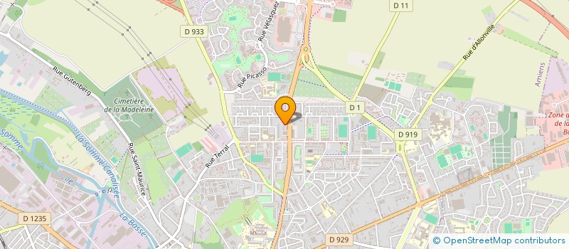 localisation de l'entreprise MONSIEUR DJIBRIL CAMARA FOFANA  AMIENS