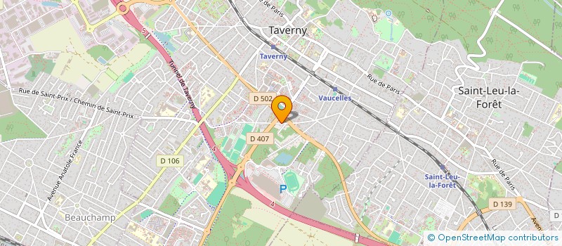 localisation de l'entreprise MONSIEUR DJIBRIL CHEGROUNI  TAVERNY