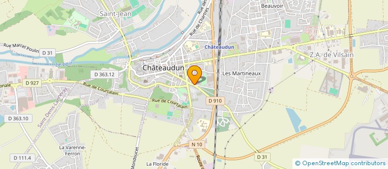 localisation de l'entreprise MONSIEUR DJIBRIL CISSE à CHATEAUDUN