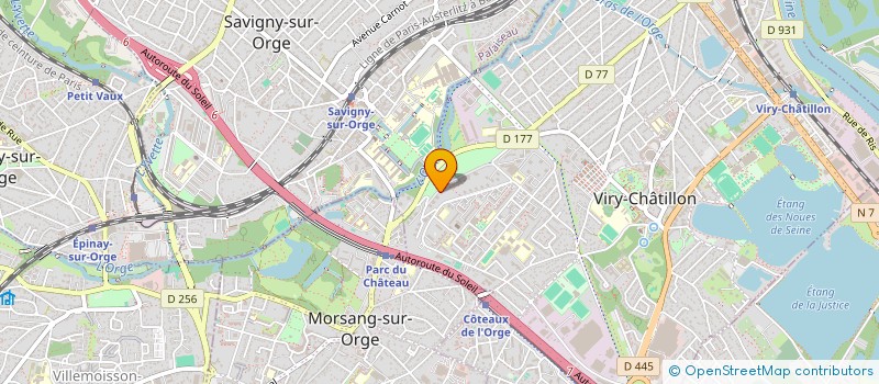 localisation de l'entreprise MONSIEUR DJIBRIL DANGO à VIRY-CHATILLON