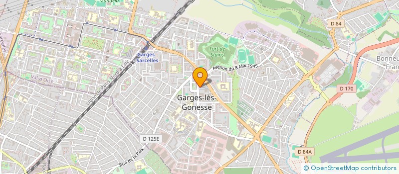 localisation de l'entreprise MONSIEUR DJIBRIL FOFANA TOUNKARA  GARGES-LES-GONESSE