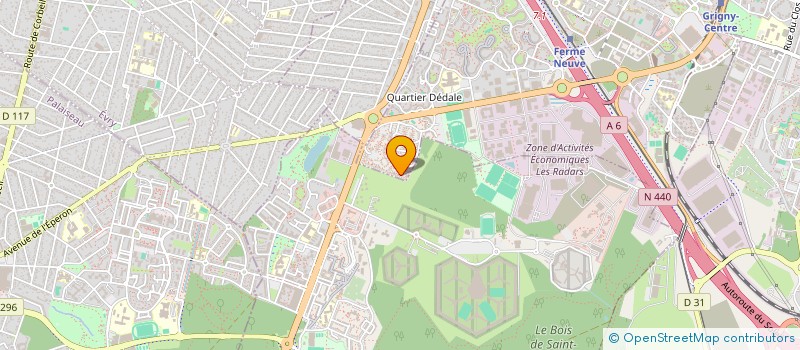 localisation de l'entreprise MONSIEUR DJIBRIL KOITA  GRIGNY