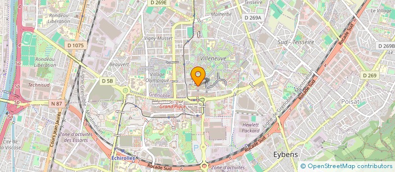 localisation de l'entreprise MONSIEUR DJIBRIL LHARAIG  GRENOBLE