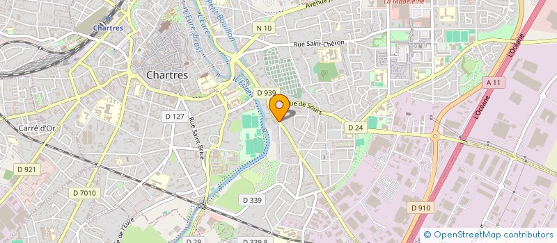 localisation de l'entreprise MONSIEUR DJIBRIL M'BENGUE à CHARTRES