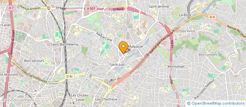 localisation de l'entreprise MONSIEUR DJIBRIL MORSI à MARSEILLE