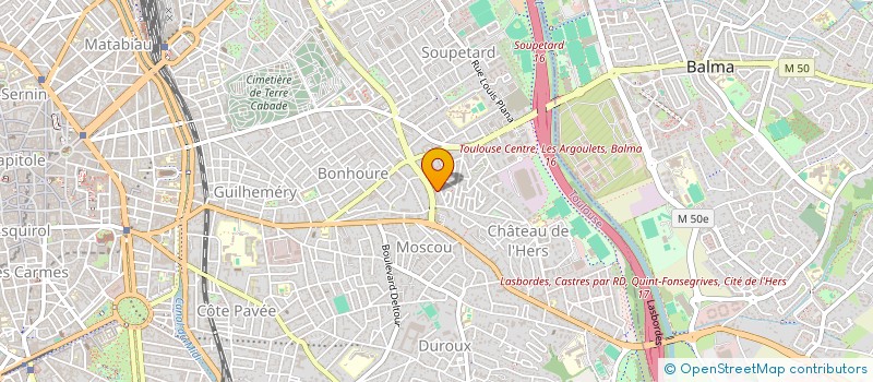 localisation de l'entreprise MONSIEUR DJIBRIL NDIAYE à TOULOUSE
