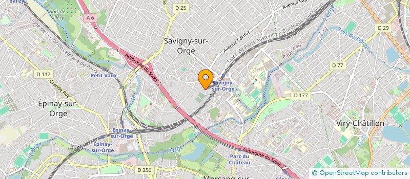 localisation de l'entreprise MONSIEUR DJIBRIL NSENDA MUBIKAYI à SAVIGNY-SUR-ORGE