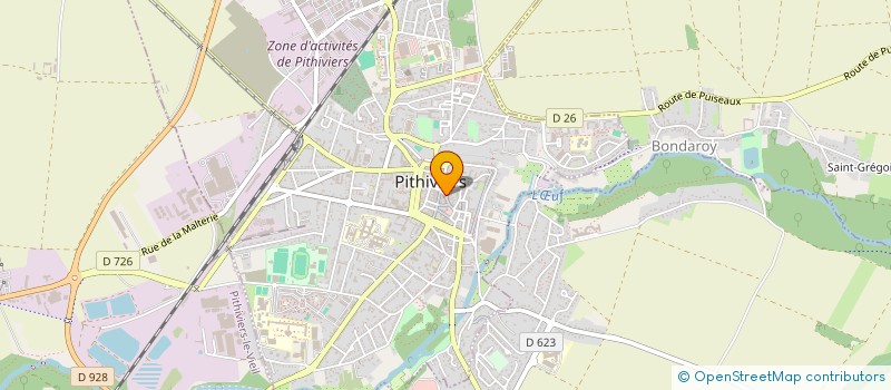 localisation de l'entreprise MONSIEUR DJIBRIL SANGARE à LE MALESHERBOIS