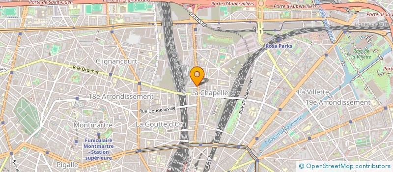 localisation de l'entreprise MONSIEUR DJIBRIL SANKARE  PARIS