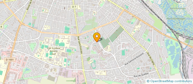 localisation de l'entreprise MONSIEUR DJIBRIL SIDIBE à AMIENS