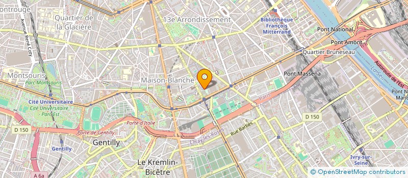 localisation de l'entreprise MONSIEUR DJIBRIL SOUANE  PARIS