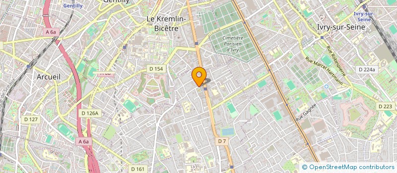 localisation de l'entreprise MONSIEUR DJIBRIL SOUMARE  VILLEJUIF