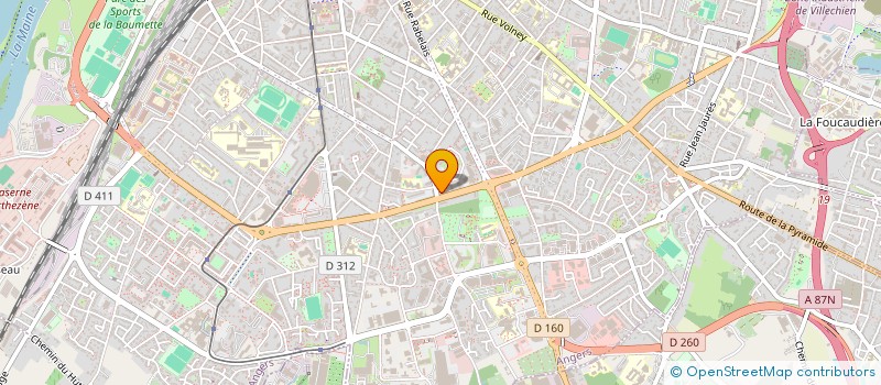 localisation de l'entreprise MONSIEUR DJIBRIL SOW à ANGERS