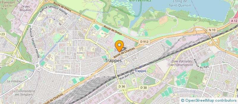 localisation de l'entreprise MONSIEUR DJIBRIL SY  TRAPPES