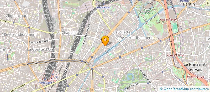 localisation de l'entreprise MONSIEUR DJIBRIL TANDIAN  PARIS