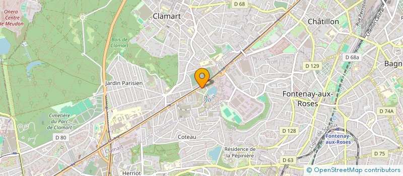 localisation de l'entreprise MONSIEUR DJIBRIL TOURE  CLAMART