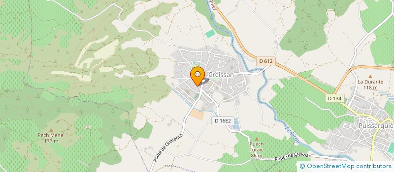 localisation de l'entreprise MONSIEUR DJIBRILLA MAZIN  CREISSAN