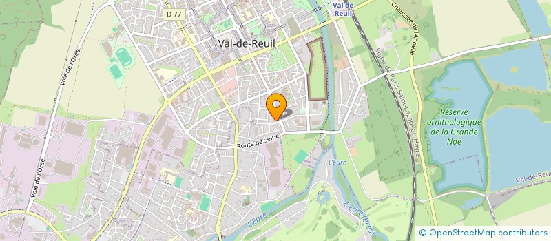 localisation de l'entreprise MONSIEUR DJIBRIROU SOW  VAL-DE-REUIL