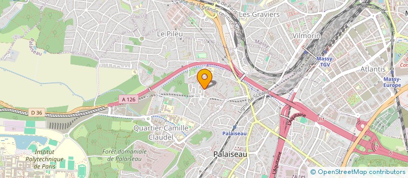 localisation de l'entreprise MONSIEUR DJIBY BA à PALAISEAU