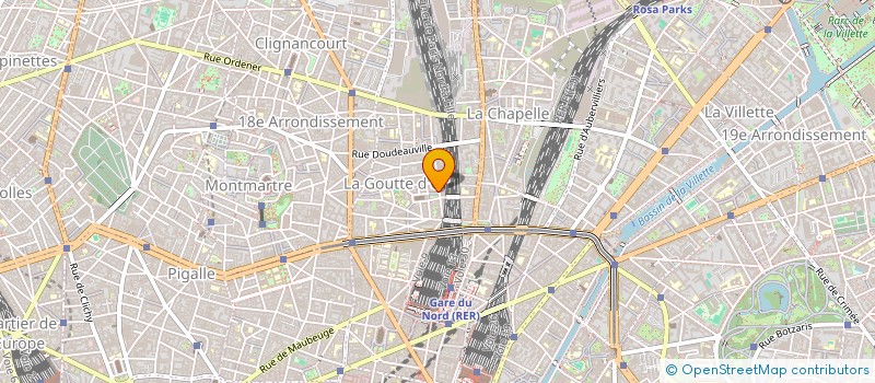 localisation de l'entreprise MONSIEUR DJIBY DIACK  PARIS