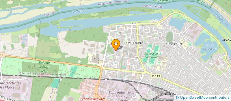 localisation de l'entreprise MONSIEUR DJIBY KOUME  MANTES-LA-JOLIE