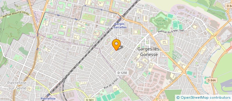 localisation de l'entreprise MONSIEUR DJIBY SOGNANE  GARGES-LES-GONESSE