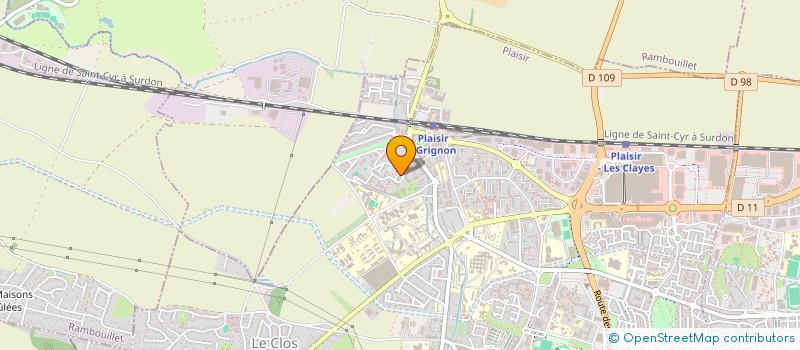 localisation de l'entreprise MONSIEUR DJIBY SOW  PLAISIR