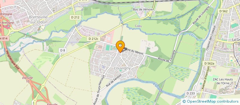 localisation de l'entreprise MONSIEUR DJIBYONI BADIANE  LOUVIGNY