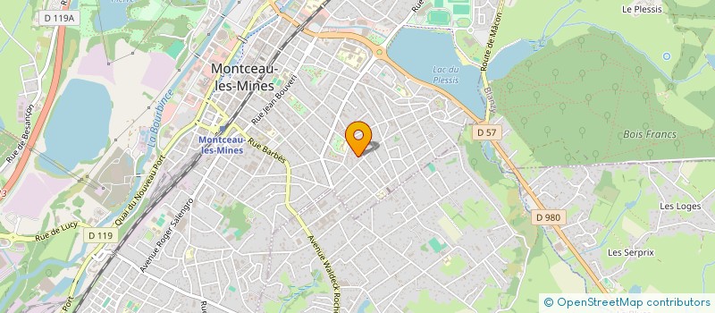 localisation de l'entreprise MONSIEUR DJIDDO KOUNDA  MONTCEAU-LES-MINES